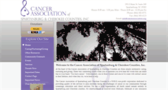 Desktop Screenshot of cancerassociation.org